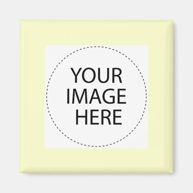 Add Your Own Image Or Text Magnet (Front)