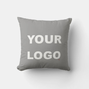 Add Your Own Image Photo Logo Throw Pillow
