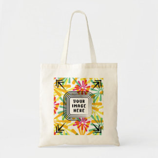 Add Your Own Image Photo Template Modern Custom Tote Bag