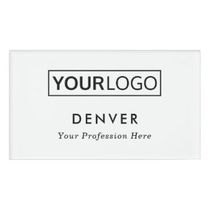 Add your own logo name and title tag