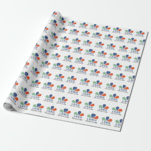 ADD YOUR OWN LOGO.  WRAPPING PAPER