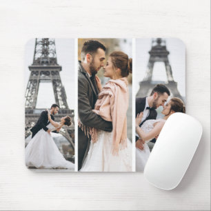 Add Your Own - Minimal 3 Photo Gallery Mouse Pad
