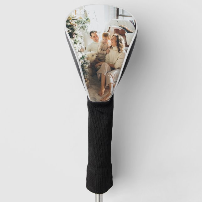 Add Your Own Personalized Photo Golf Head Cover (Front)