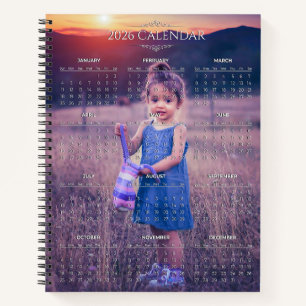 Add Your Own Photo 2026 Calendar    Notebook