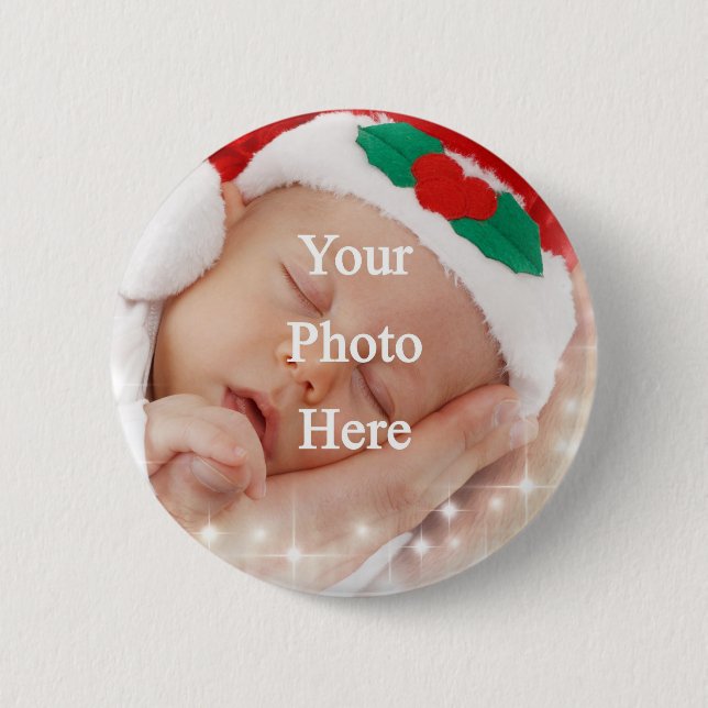 Add your own photo 2 inch round button (Front)
