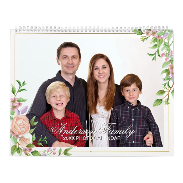Add Your Own Photo 2-Page Large 2025 Calendar (Cover)