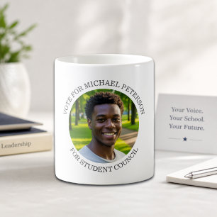 Add Your Own Photo and Election Campaign Title Coffee Mug