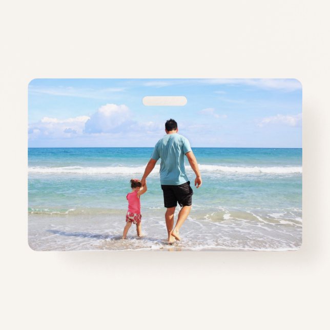 Add Your Own Photo and/or Text Badge (Front)