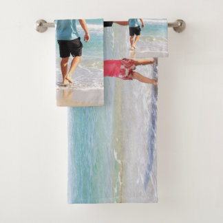 Add Your Own Photo and/or Text Bath Towel Set