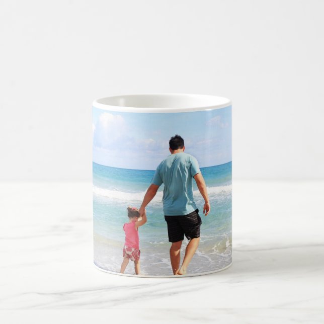 Add Your Own Photo and/or Text Coffee Mug (Center)