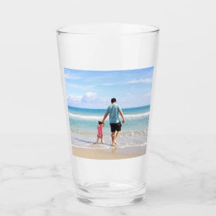 Add Your Own Photo and/or Text Glass