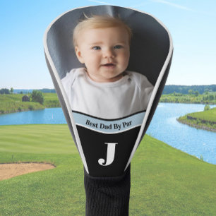 Add your own photo Best Dad template Golf Head Cover