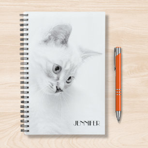 Add Your Own Photo Cat Personalized Name Planner