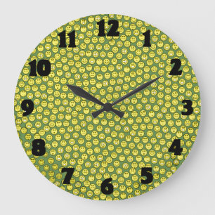 ADD YOUR OWN PHOTO-CHANGEABLE BACKGROUND LARGE CLOCK