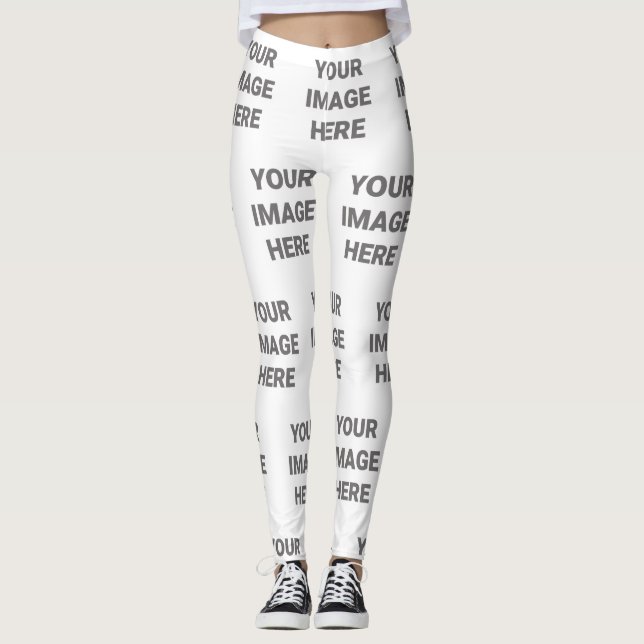 Add Your Own Photo Design Your Own Leggings (Front)