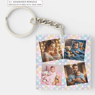 Add your own Photo Family Keychain