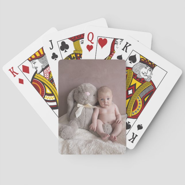Add Your Own Photo favour gift Playing Cards (Back)