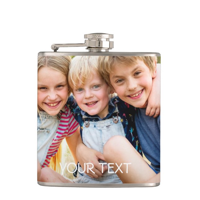 Add Your Own Photo Flask (Front)