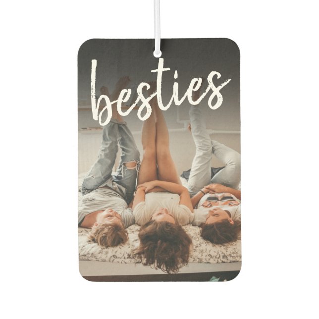 Add Your Own Photo Friends Air Freshener (Front)