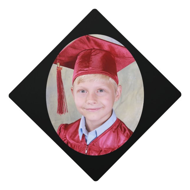 Add your own photo graduation graduation cap topper (Front)