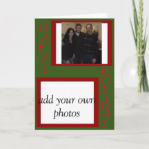 add your own photo greeting cards