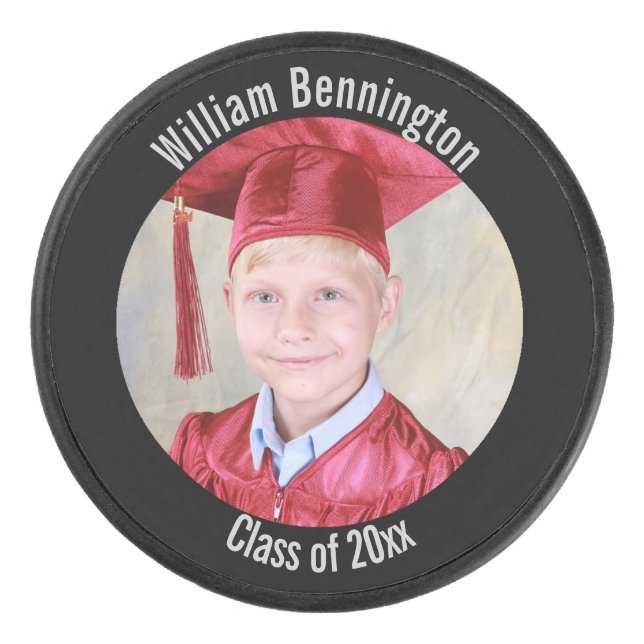 Add Your Own Photo Hockey Puck (Front)