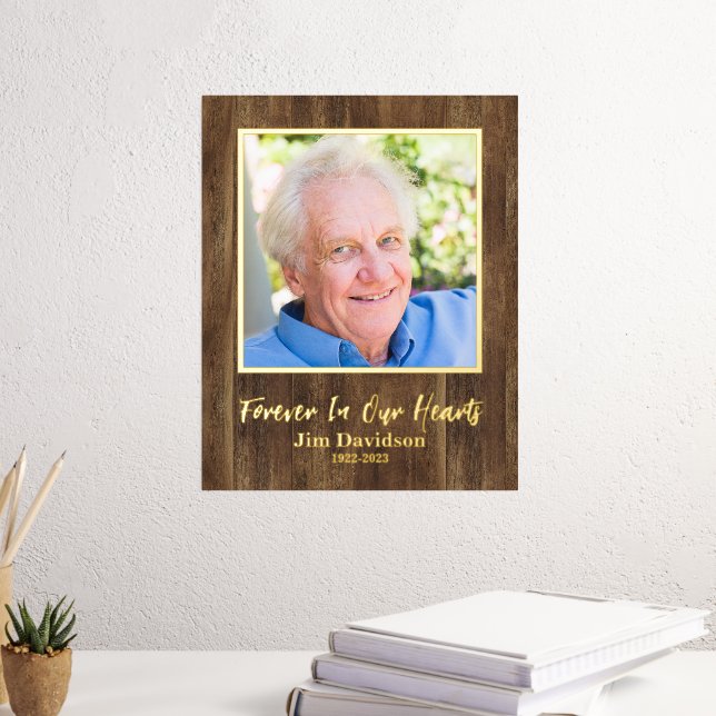 Add Your Own Photo In Memory Of  8x10 Foil Prints (In Situ (Desk 3))
