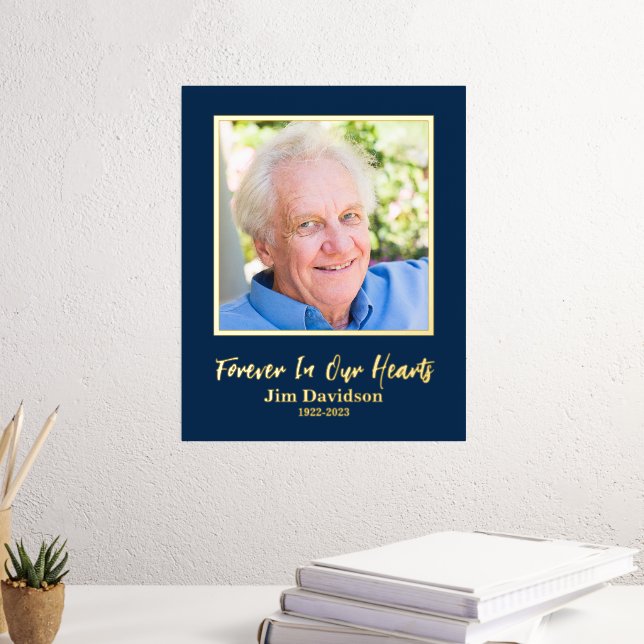 Add Your Own Photo In Memory Of  8x10 Foil Prints (In Situ (Desk 3))