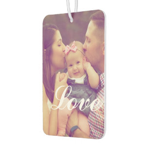 Add Your Own Photo Love Air Freshener