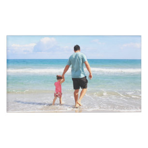 Add Your Own Photo or Text Name Tag