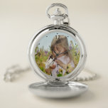 ADD YOUR OWN PHOTO OR TEXT POCKET WATCH<br><div class="desc">ADD YOUR OWN PHOTO OR TEXT---PUT YOUR CHILD'S  PHOTO  HERE ,  MAKES A UNIQUE GIFT.</div>