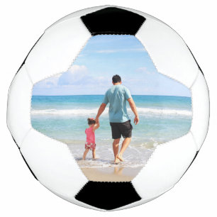 Add Your Own Photo or Text Soccer Ball