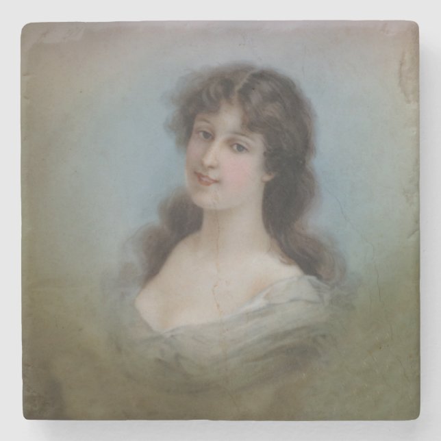 ADD YOUR OWN PHOTO OR TEXT STONE COASTER (Front)