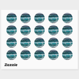 Add Your Own Photo Personalized Classic Round Sticker