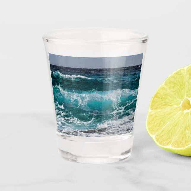 Add Your Own Photo Personalized Shot Glass (Front)