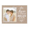 Add Your Own Photo Rustic Burlap Save the Date