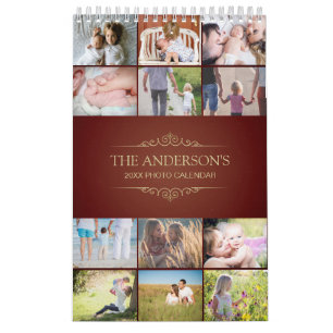 Add Your Own Photo Single Page 2025 Calendar