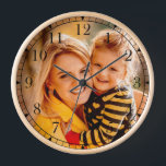 Add Your Own Photo | Template<br><div class="desc">Add Your Own Photo Template Wall Clocks. Design your own. Add a photo,  design or logo for your unique product. Simply click "Personalize this template" to get started. Perfect for any occasion such as Mother's Day,  birthday,  Christmas,  holidays,  Grandparent's Day and more. Designed by Evco Holidays www.zazzle.com/store/evcoholidays</div>
