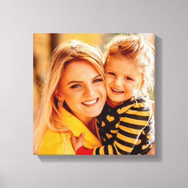Add Your Own Photo | Template  Canvas Print (Front)