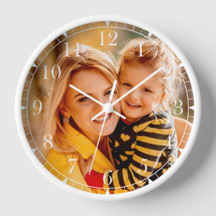 Add Your Own Photo   Template Clock