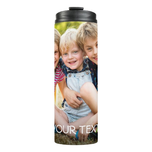 Add Your Own Photo Thermal Tumbler (Front)