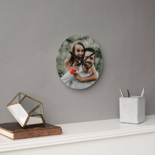 "Add Your Own Photo" Wall Clock