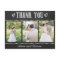 Add Your Own Photos Chalkboard Thank You