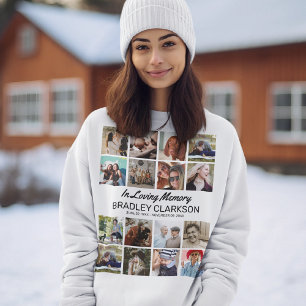 Add Your Own Photos & Personalized Text Sweatshirt