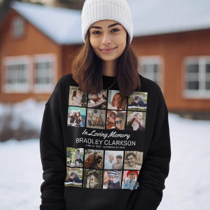 Add Your Own Photos & Personalized Text Sweatshirt