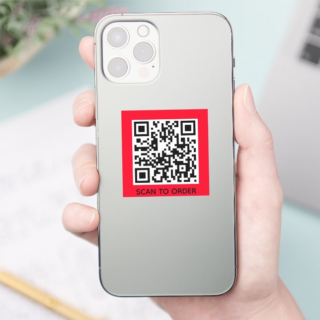Add your own QR Code Scan to order Minimal Simple (Phone)