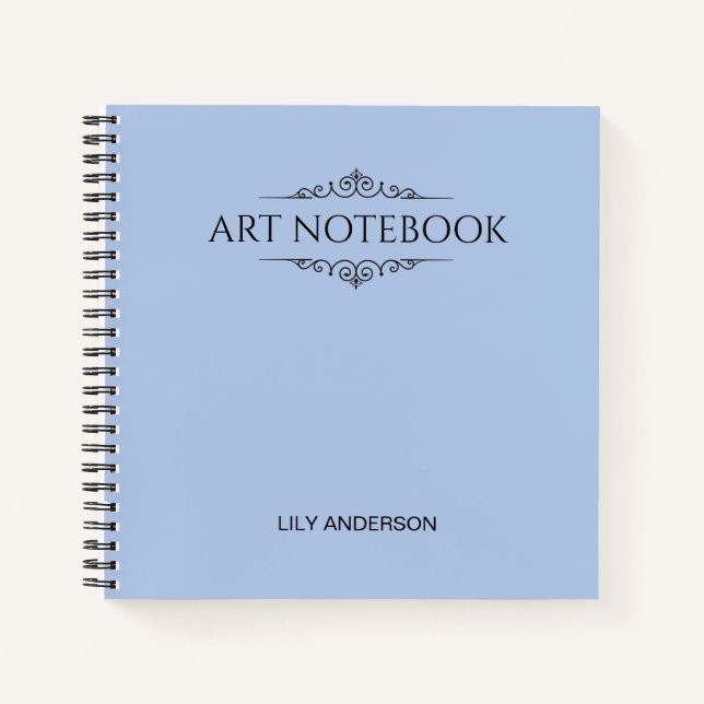 Add Your Own Subject and Name with 2025 Calendar N Notebook (Front)