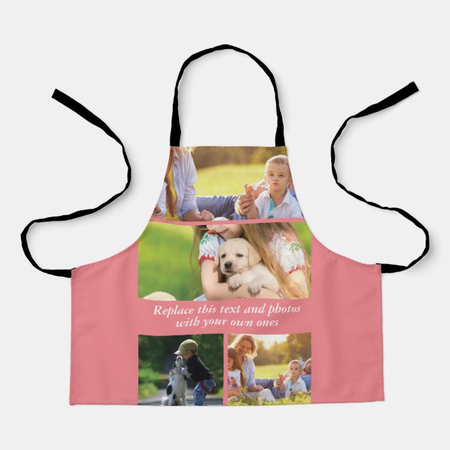 Add your own text and photos apron (Front)