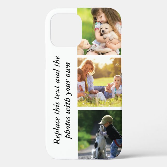 Add your own text and pics  Case-Mate iPhone case (Back)