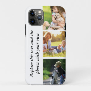 Add your own text and pics  iPhone 11 pro case